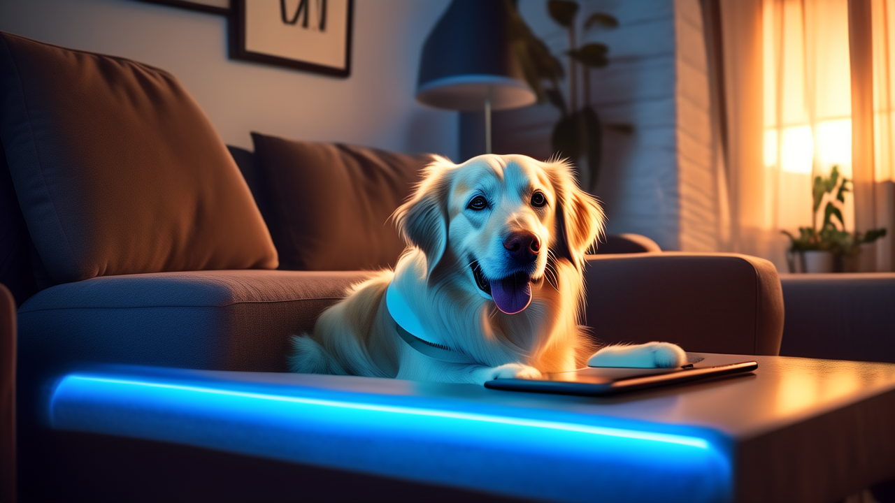 AI pet hardware device with voice synthesis for cats and dogs