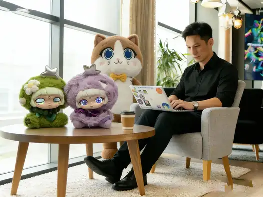 AI-powered spiritual device designed for European markets, showcasing multi-language support and smart wellness features by AI Toy Supplier